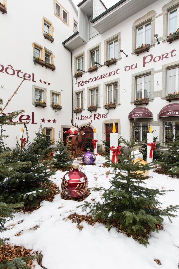 Hotel Du Port - Free Parking - Breakfast Included Estavayer-le-Lac Esterno foto